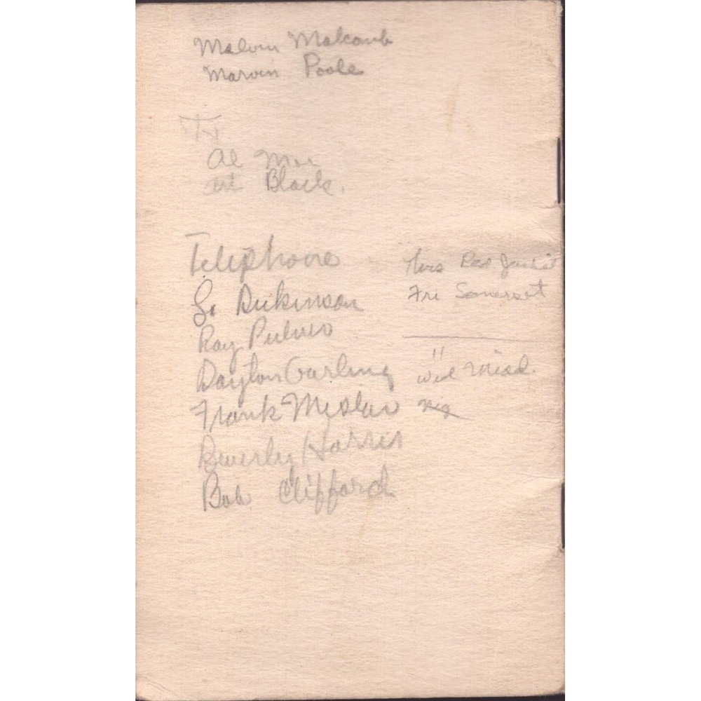 1955 Roster of Lodges and Lodge Officers Niagara-Orleans Masonic District - Picture 2 of 3